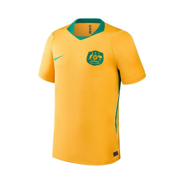 Nike Australia 2026 Stadium Home Jersey 'Sport Gold Mystic Green Sail' — foto 2