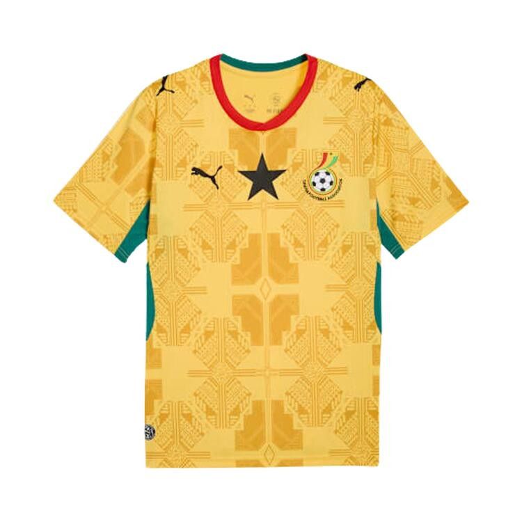 PUMA Ghana 2026 Away Jersey 'Sunny Yellow Archive Gold' — foto 2