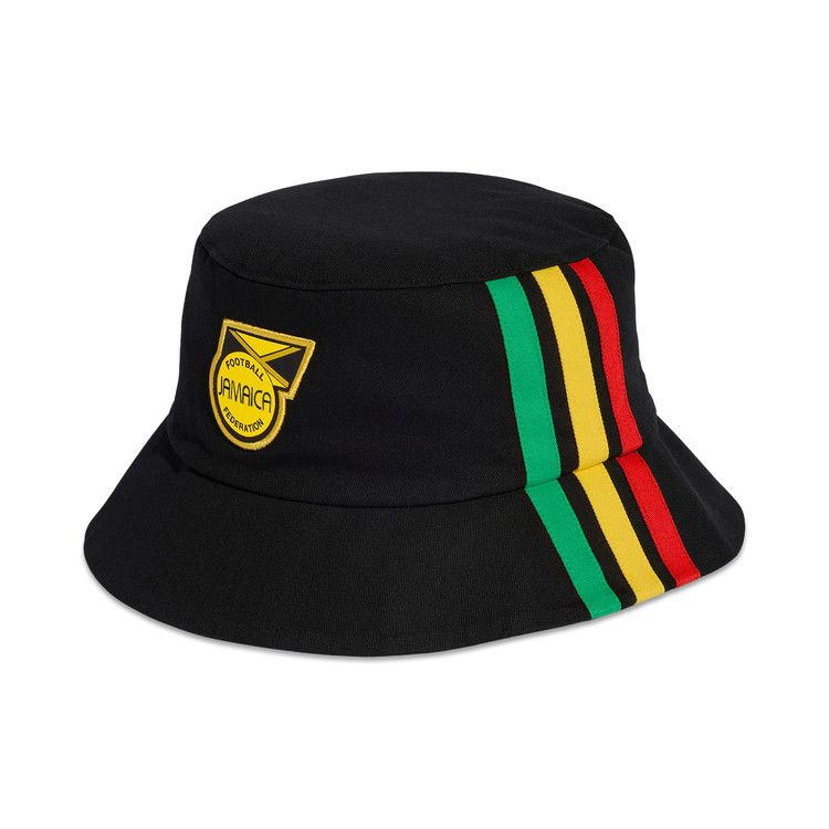 Adidas Jamaica 26 Bucket Hat 'Black/Bold Gold' — foto 2