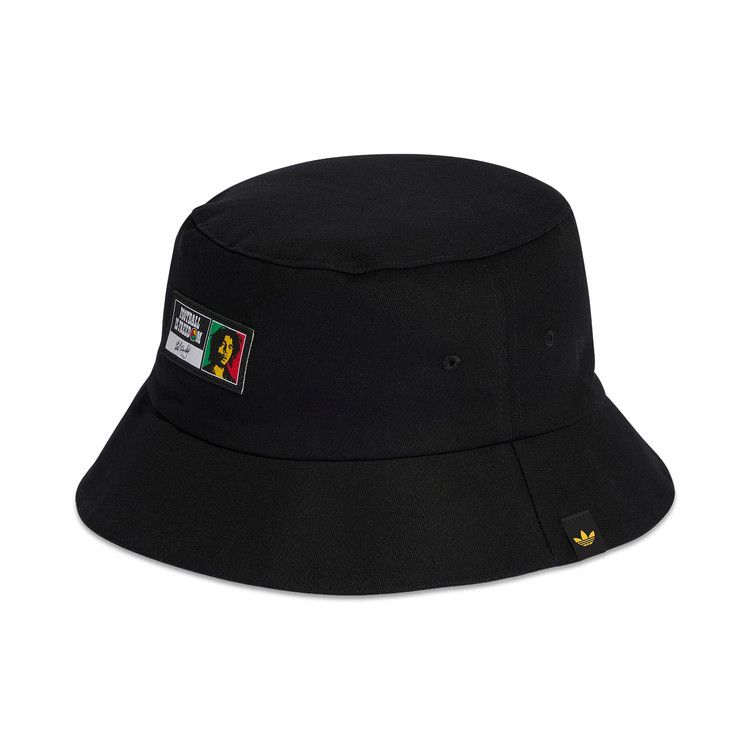 Adidas Jamaica 26 Bucket Hat 'Black/Bold Gold' — foto 3