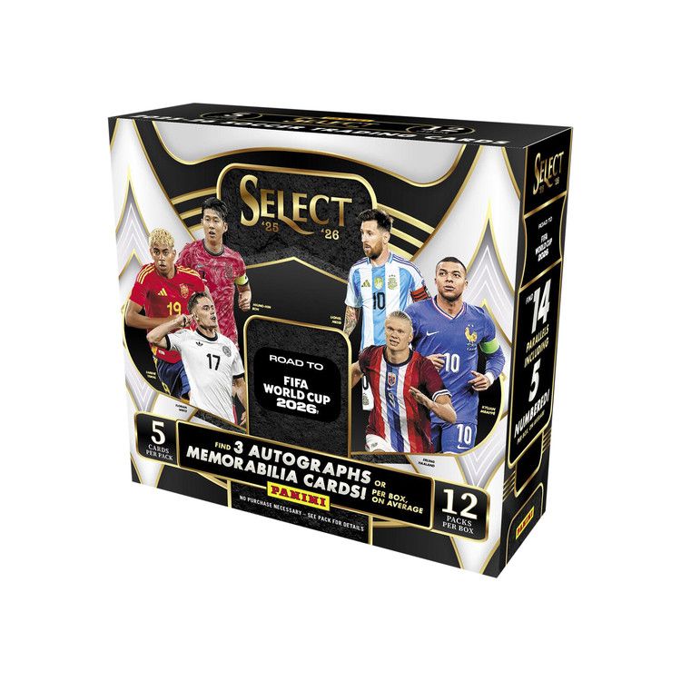 Buy 2025-26 Panini Select Road To FIFA World Cup 2026 Soccer Hobby