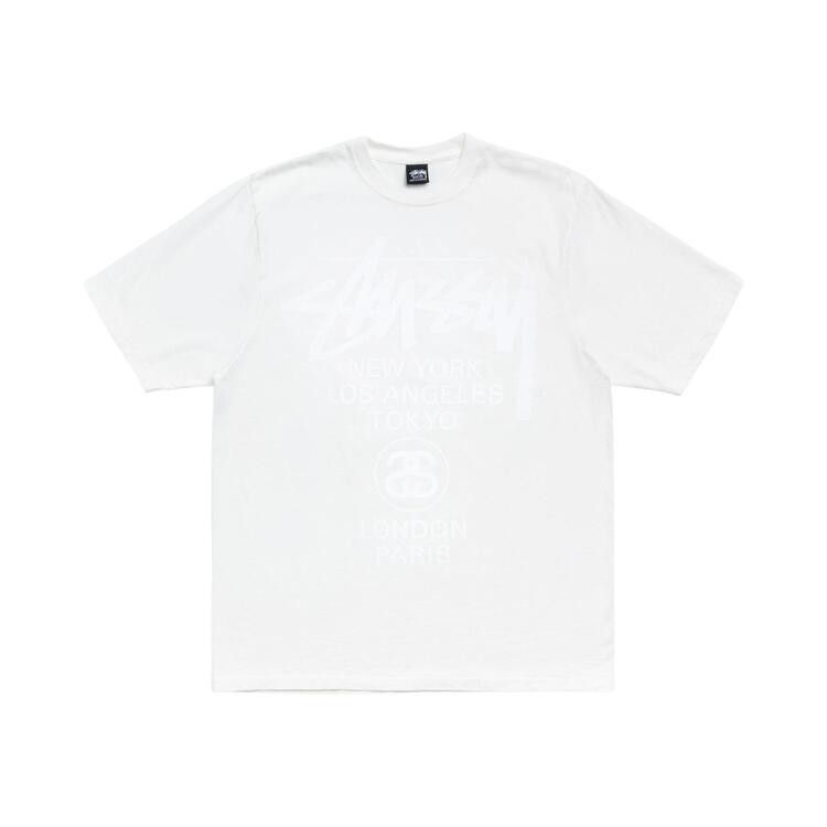 Stussy World Tour Tee Pigment Dyed 'Natural'