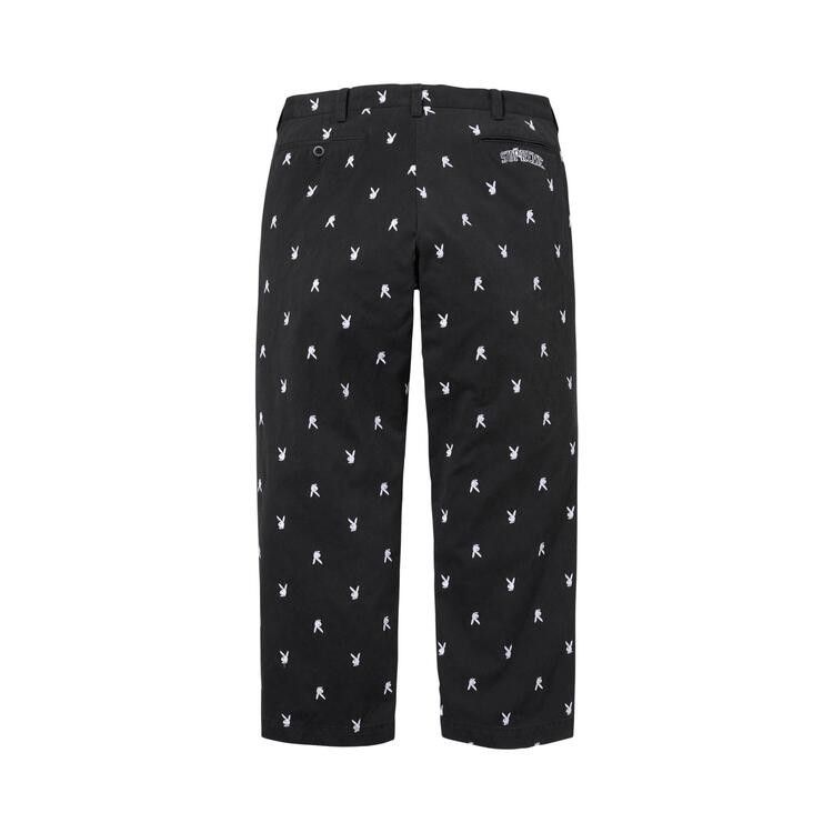 Buy Supreme Chino Pant 'Black Playboy' - SS26P49B BLACK PLAYBOY | GOAT
