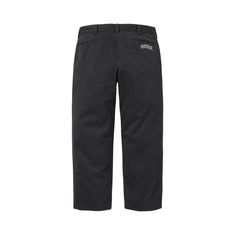 Buy Supreme Chino Pant 'Black' - SS26P49 BLACK | GOAT