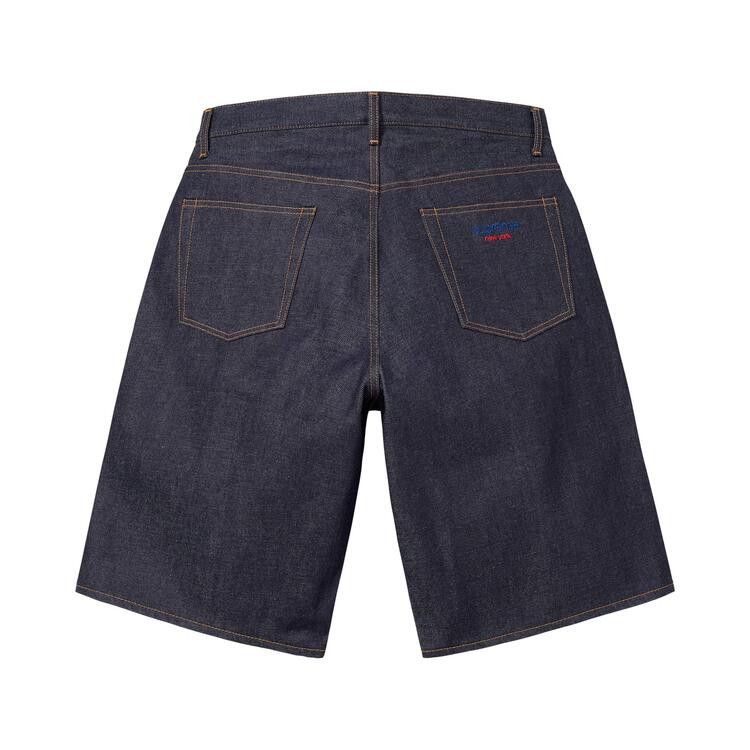 Buy Supreme Baggy Selvedge Denim Short 'Rigid Indigo' - SS26SH2