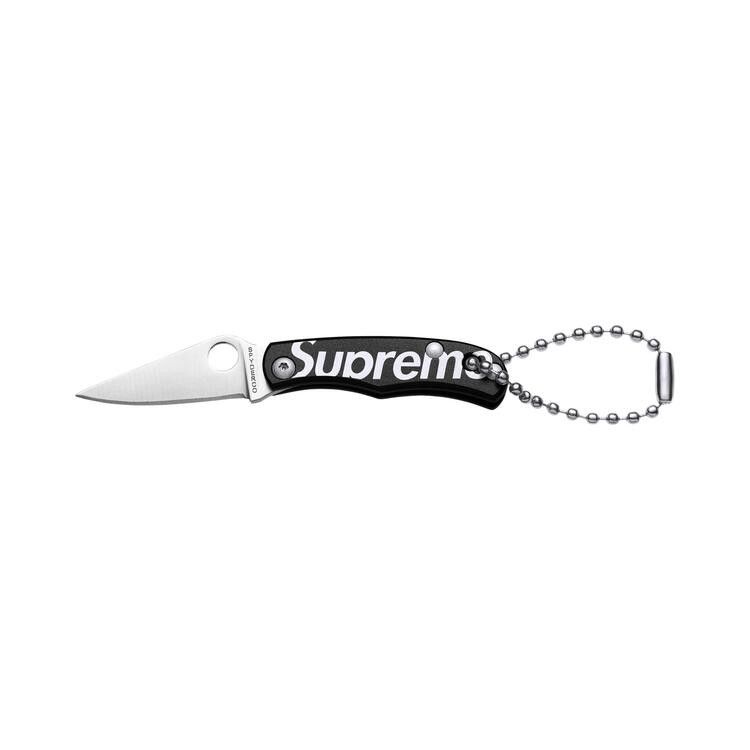 Buy Supreme x Spyderco Bug Knife 'Black' - SS26A108 BLACK | GOAT