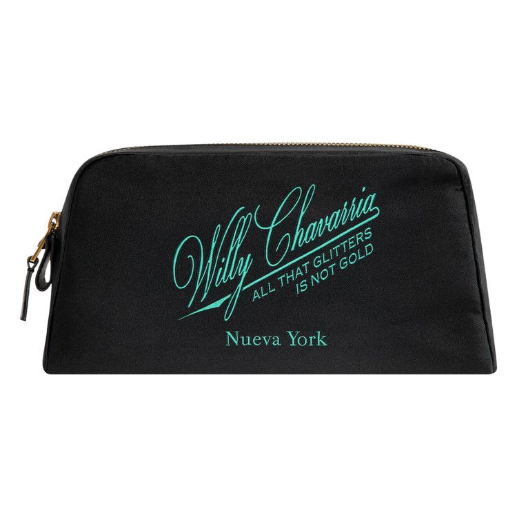 Willy Chavarria Label Wash Bag 'Marine Green' — foto 2