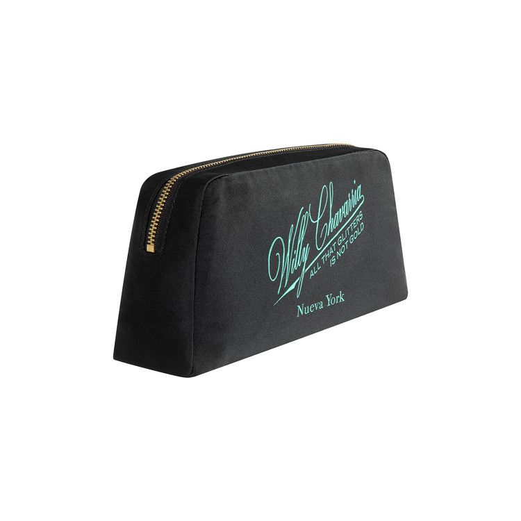 Willy Chavarria Label Wash Bag 'Marine Green' — foto 3