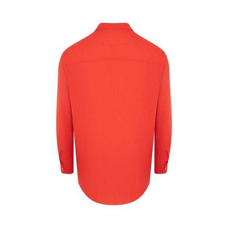 Auralee Super Fine Cotton Lawn Shirt 'Red' — foto 3
