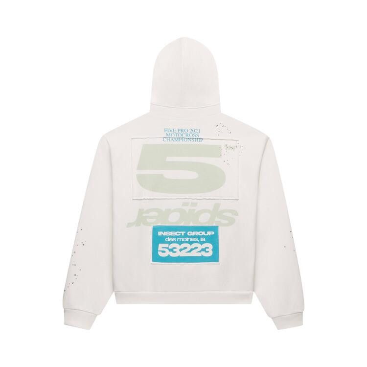 Buy Sp5der T&F Zip Up 'White' - ST049SS26WHT | GOAT