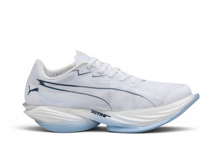 Puma Fast-R Nitro Elite 3 White Chambray Blue — foto 2