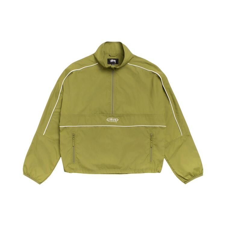 Stussy Lightweight Pullover Jacket 'Olive'