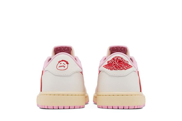 Jordan 1 Retro Low OG SP Travis Scott Sail Tropical Pink - Thumbnail 7