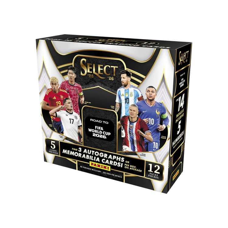 Buy 2025-26 Panini Select Soccer Road To FIFA World Cup Blaster