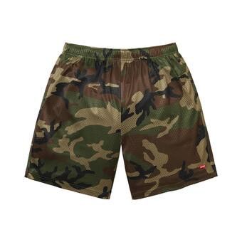 Buy Supreme Small Box Baggy Mesh Short 'Woodland Camo' - SS26SH3