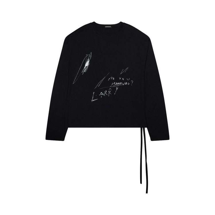 Buy Ann Demeulemeester Are You Dreaming T-Shirt 'Black' - B0013917