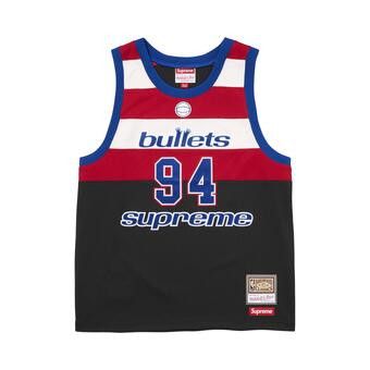 Buy Supreme x Mitchell & Ness Teams Jersey 'Black' - SS26KN76