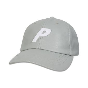 Buy Palace Faux Leather P 6-Panel 'Grey' - P30H223 | GOAT
