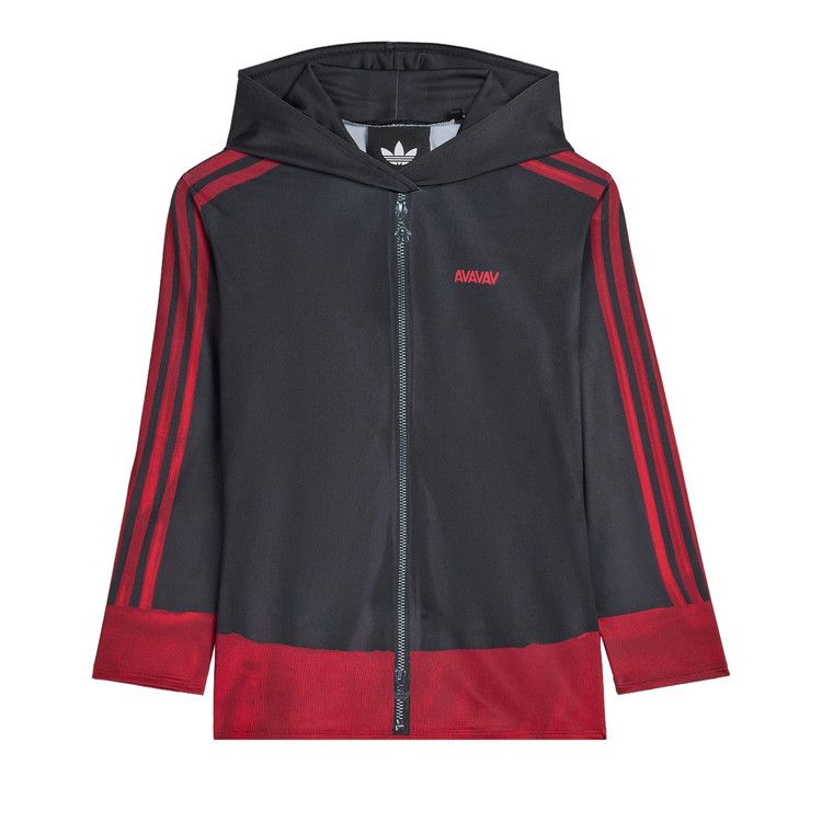 adidas x Avavav Women's Baby Baselayer Tee Carbon/Red — foto 2