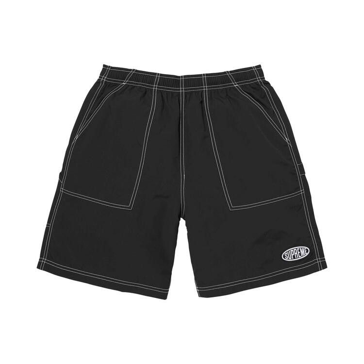 Buy Supreme Nylon Painter Short 'Black' - SS26SH62 BLACK | GOAT