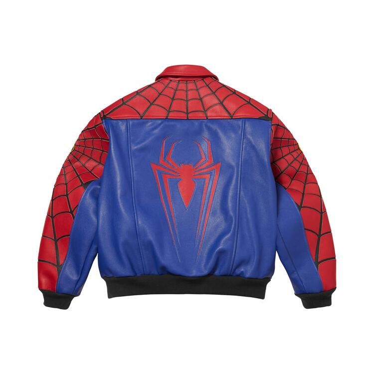 Buy Supreme x Vanson Leathers Spider-Man Jacket 'Red' - SS26J69