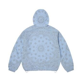 Buy Supreme Reflective Bandana Anorak 'Light Blue' - SS26J77 LIGHT
