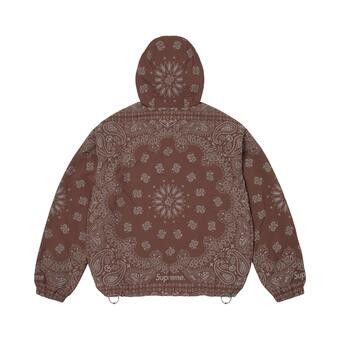 Buy Supreme Reflective Bandana Anorak 'Brown' - SS26J77 BROWN | GOAT