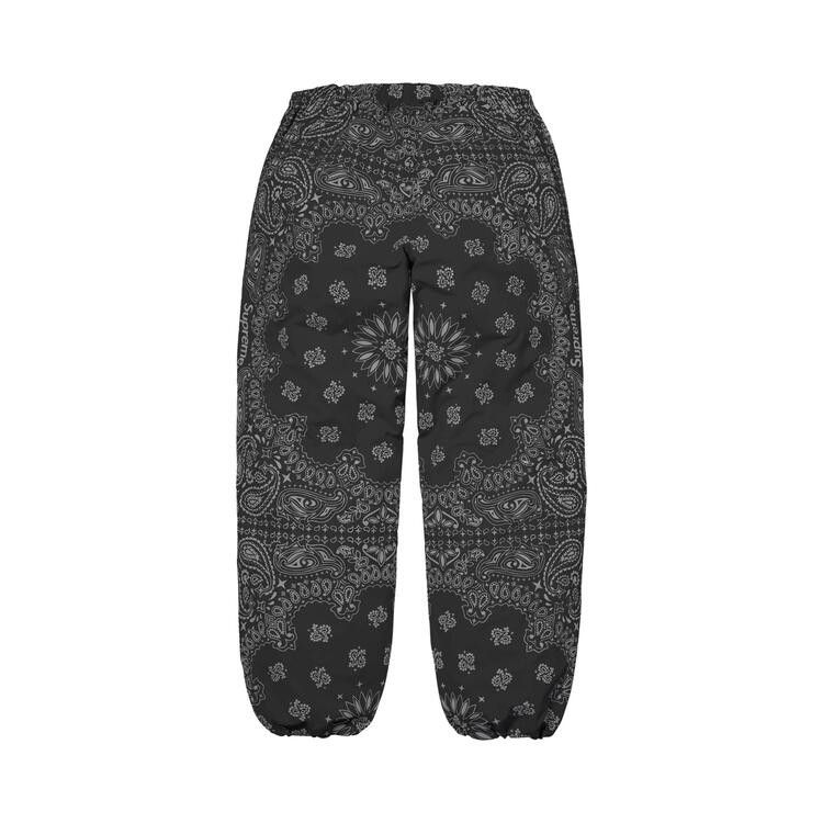 Buy Supreme Reflective Bandana Track Pant 'Black' - SS26P70 BLACK