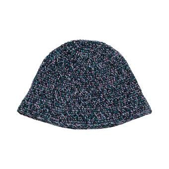 Buy Stussy Hemp Stock Knit Bucket Hat 'Multi Navy' - 1321268