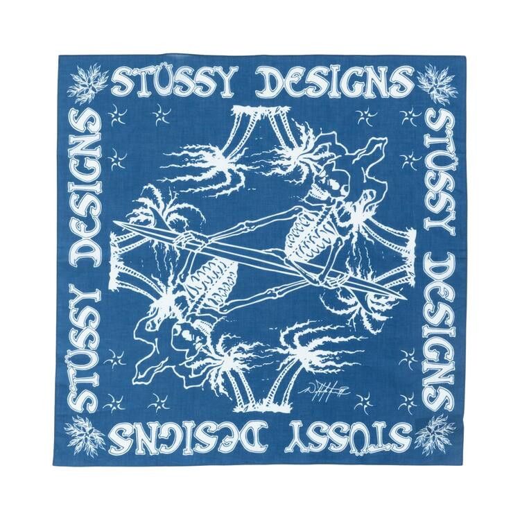 Buy Stussy Surf Joker Bandana 'Blue' - 139030 BLUE | GOAT CA