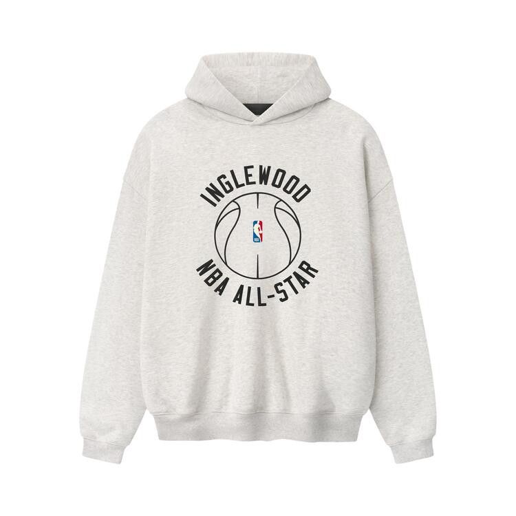 Fear of God Essentials Inglewood x All Star Weekend '26 90s Hoodie 'Oatmeal Heather' — foto 2