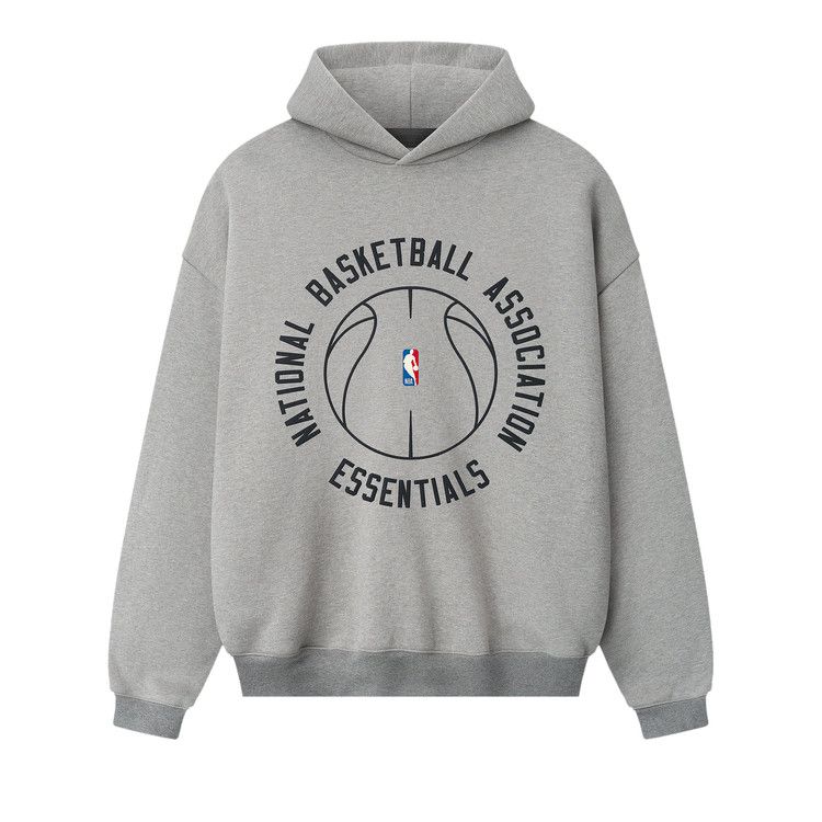 Fear of God Essentials NBA x Barkley Hendricks 90s Hoodie Concrete Heather — foto 2