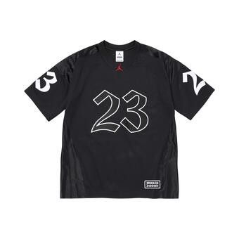 Buy Supreme x Jordan Warm Up Jersey 'Black' - SS26KN23 BLACK | GOAT UK