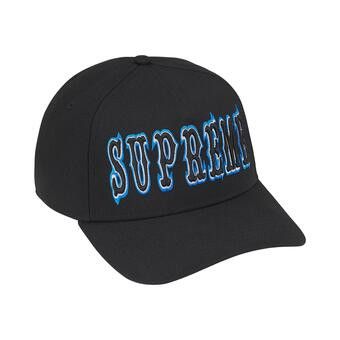 Buy Supreme Gothic Outline Adjustable New Era 'Black' - SS26H116