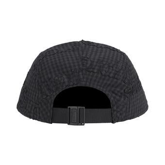 Buy Supreme Monogram Gingham Camp Cap 'Black' - SS26H38 BLACK | GOAT