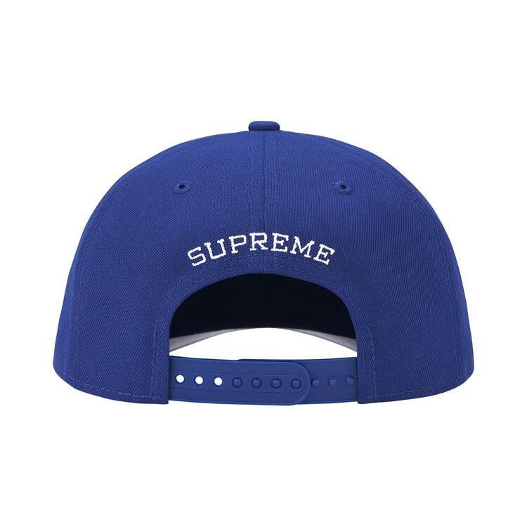 Buy Supreme Gothic Outline Adjustable New Era 'Navy' - SS26H116