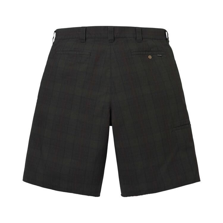 Buy Supreme Work Short 'Black Plaid' - SS26SH19 BLACK PLAID | GOAT