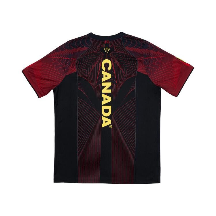Nike x NOCTA Canada X2 World Cup 2026 Soccer O-Can Pre-Match Jersey Black — foto 3