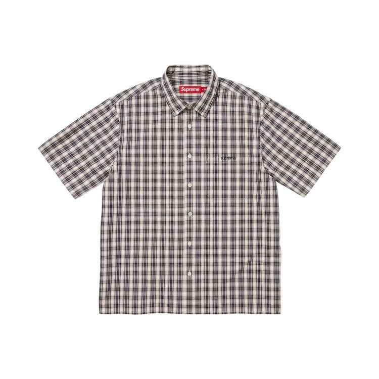 Buy Supreme Mini Plaid Short-Sleeve Shirt 'Stone' - SS26S8 STONE