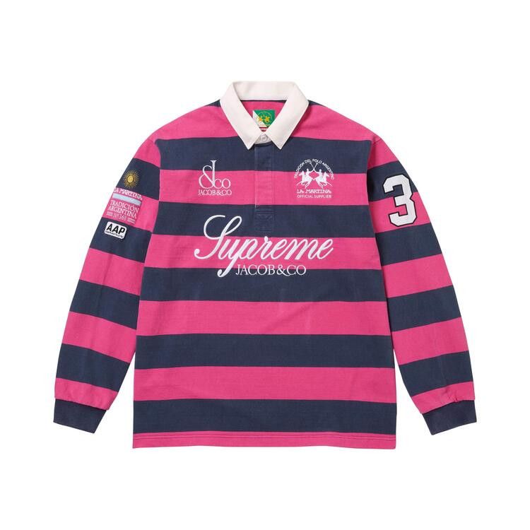 Buy Supreme x La Martina x Jacob & Co Rugby 'Stripe' - SS26KN65