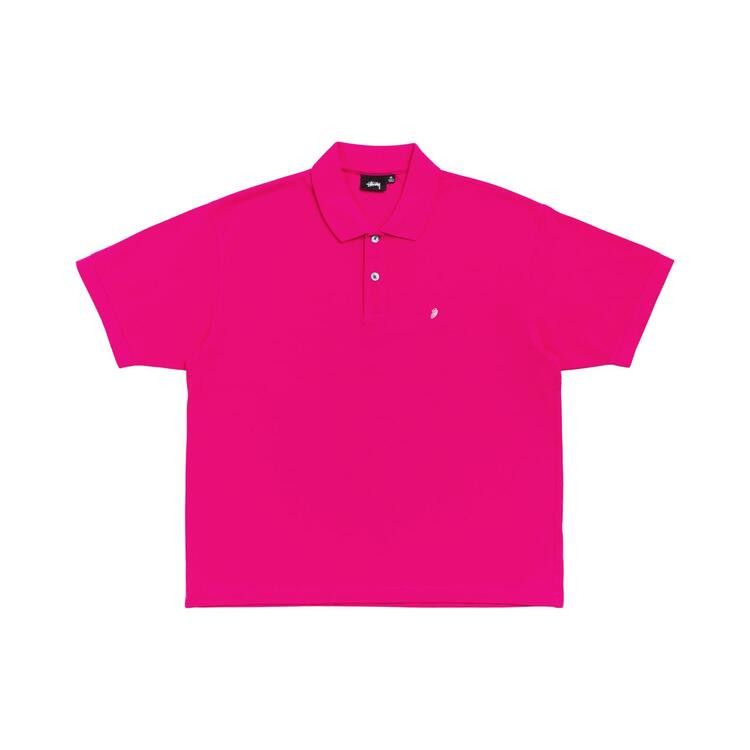 Stussy Classic Pique Polo 'Pink'