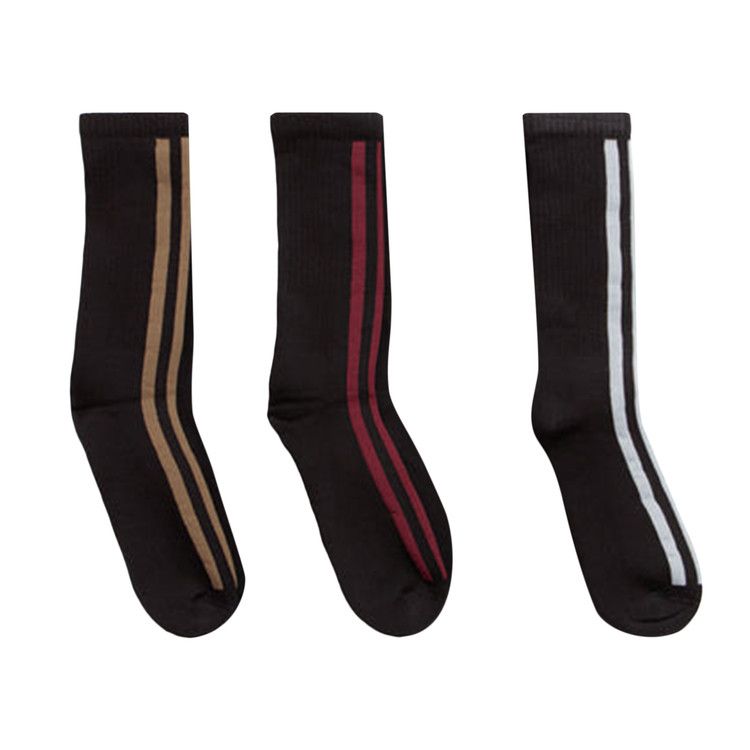 Adidas Skateboarding Frontside Socks (3 Pack) 'Black/White/Shadow Red' — foto 2