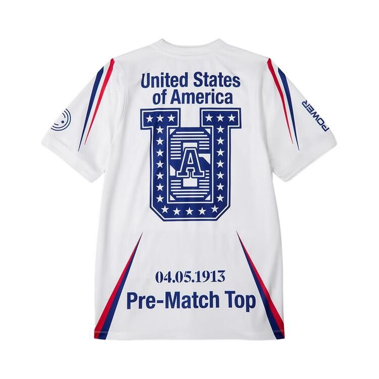 Nike USA x V.A.A. Academy Pro Short-Sleeve Top 'White/Deep Royal Blue' — foto 3