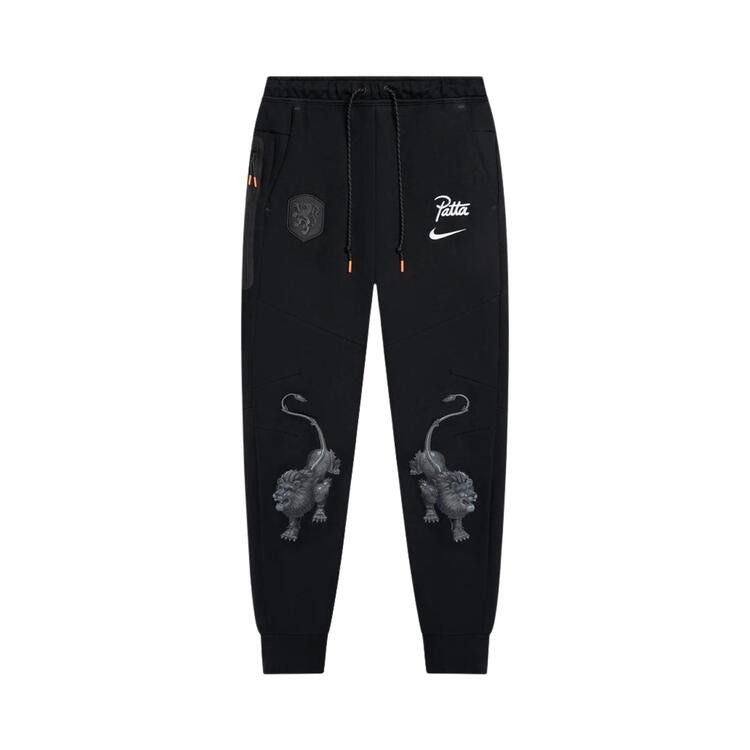 Buy Nike Netherlands x Patta Tech Fleece Joggers 'Black' - IM3213