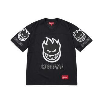 Buy Supreme x Spitfire Jersey 'Black' - SS26KN60 BLACK | GOAT