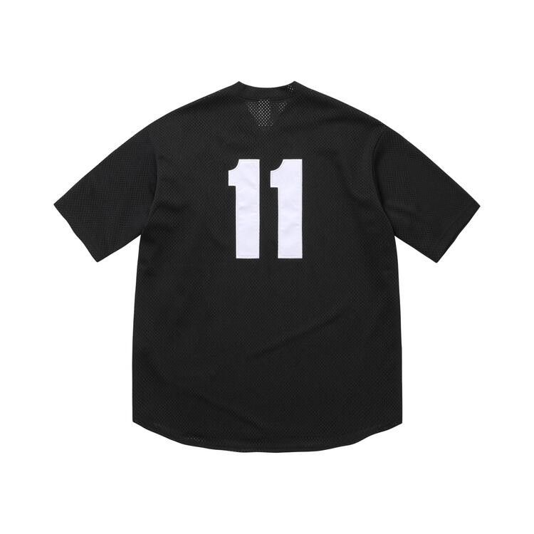 Buy Supreme Shop S Logo Henley 'Black Tokyo' - SS26KN82 BLACK