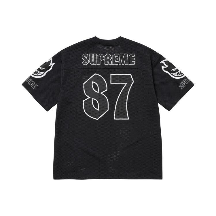 Buy Supreme x Spitfire Jersey 'Black' - SS26KN60 BLACK | GOAT