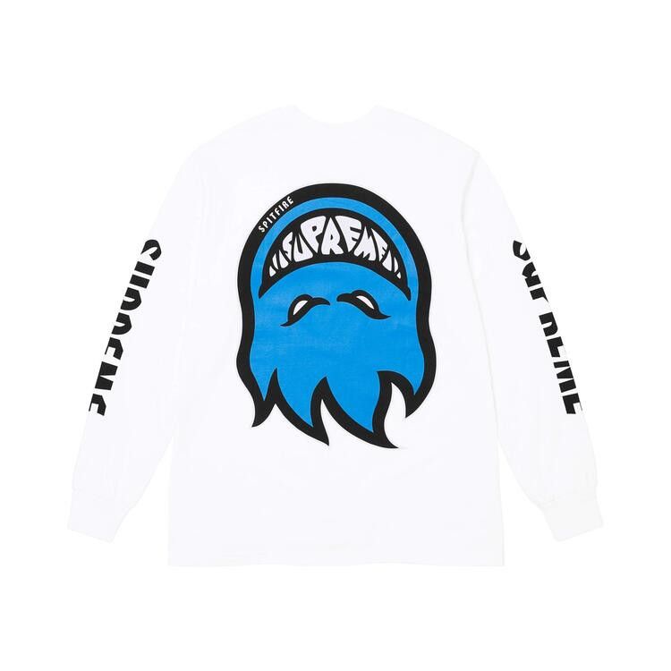 Buy Supreme x Spitfire Long-Sleeve Tee 'White' - SS26T7 WHITE | GOAT