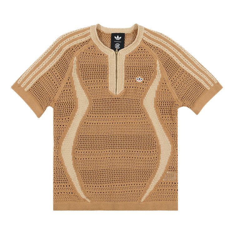 adidas CLOT X Adidas Originals Knit Jersey By Edison Chen T-shirt Cardboard — foto 2