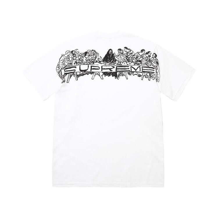 Supreme The Last Supper Tシャツ ホワイト M Supreme The Last Supper Tシャツ ホワイト Supreme Milan store